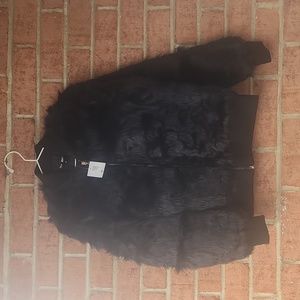 NWT Womens Fur Jacket Size Small